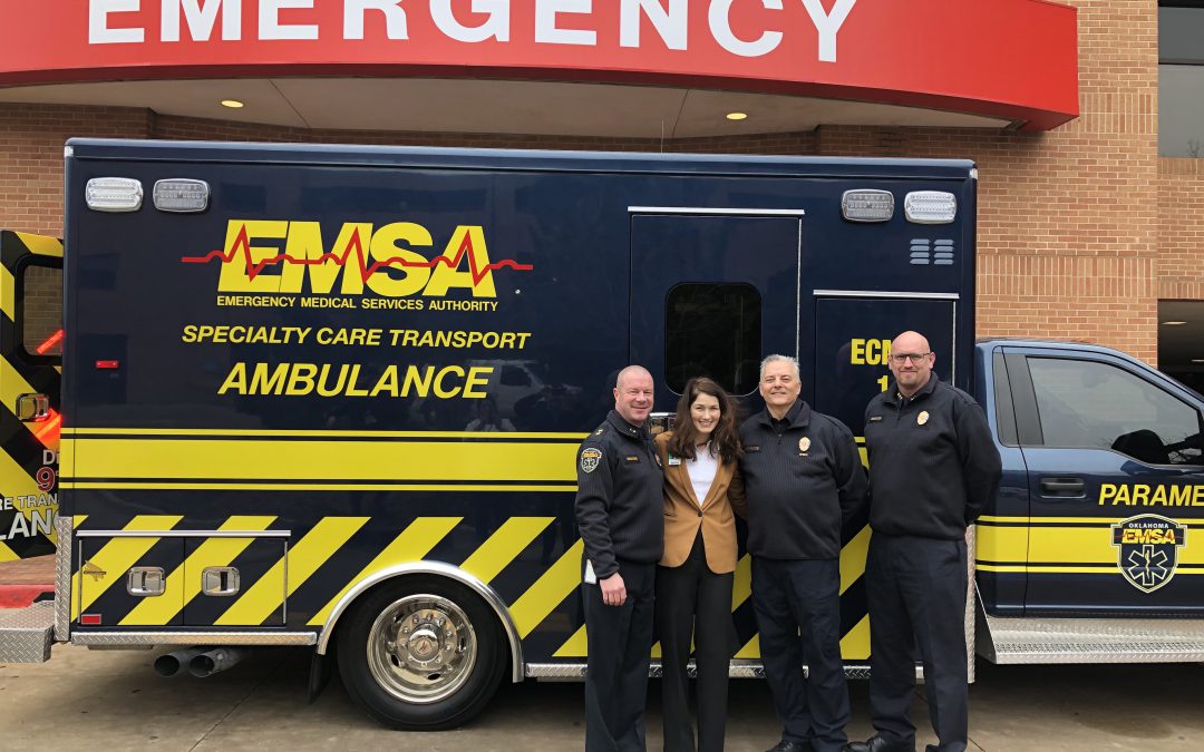 EMSA and INTEGRIS Health Unveil ECMO Ambulance