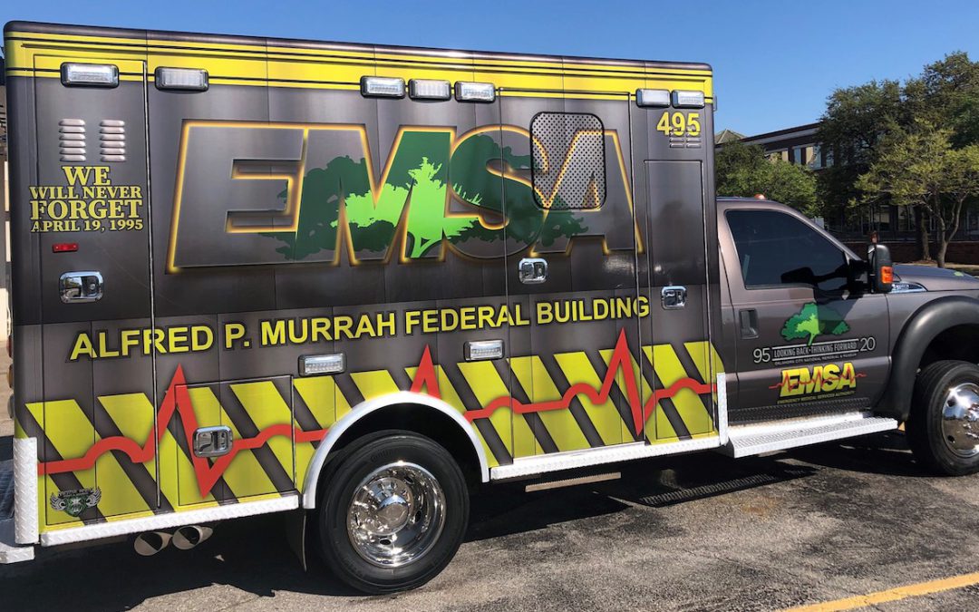 EMSA Unveils Oklahoma City National Memorial Ambulance